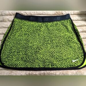 Nike Golf Flex Flip Skort Neon Green/Black Women's Size L